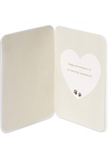 PAPYRUS® Anniversary Card For Husband Favorite Companion Dog W Balloons