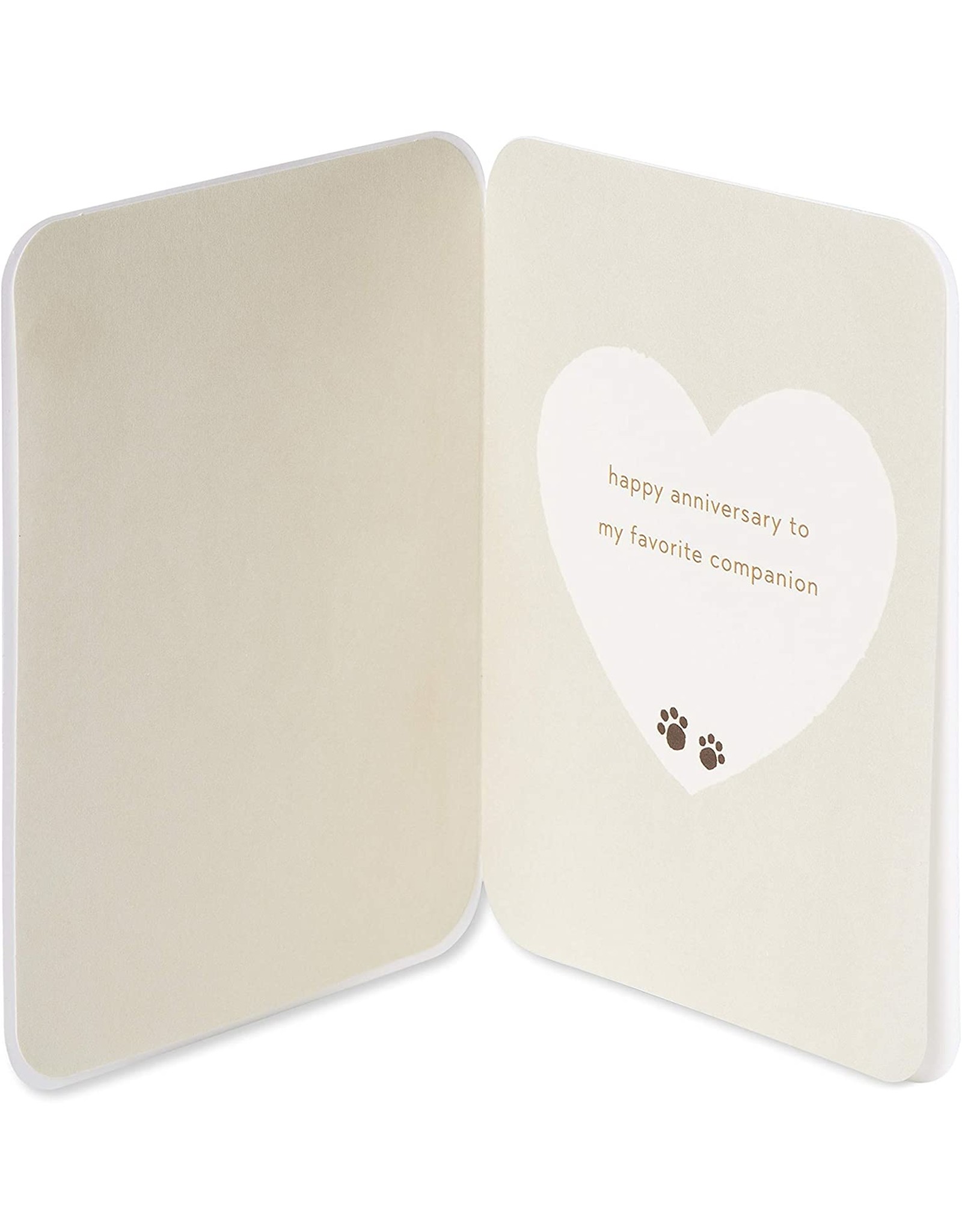 PAPYRUS® Anniversary Card For Husband Favorite Companion Dog W Balloons