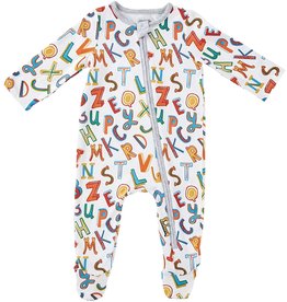 Mud Pie Alphabet Baby Sleeper Set 0-3 Months