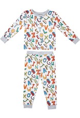 Mud Pie Alphabet Pajamas Set 24 Months / 2T