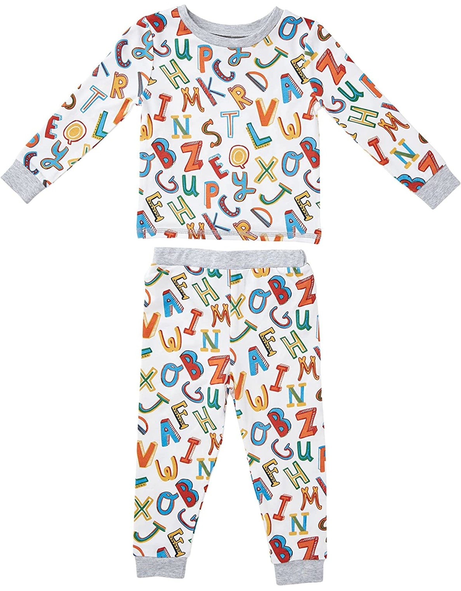 Mud Pie Alphabet Pajamas Set 4T