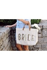 Mud Pie Bride Tote Bag 14x18