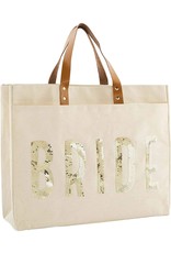 Mud Pie Bride Tote Bag 14x18