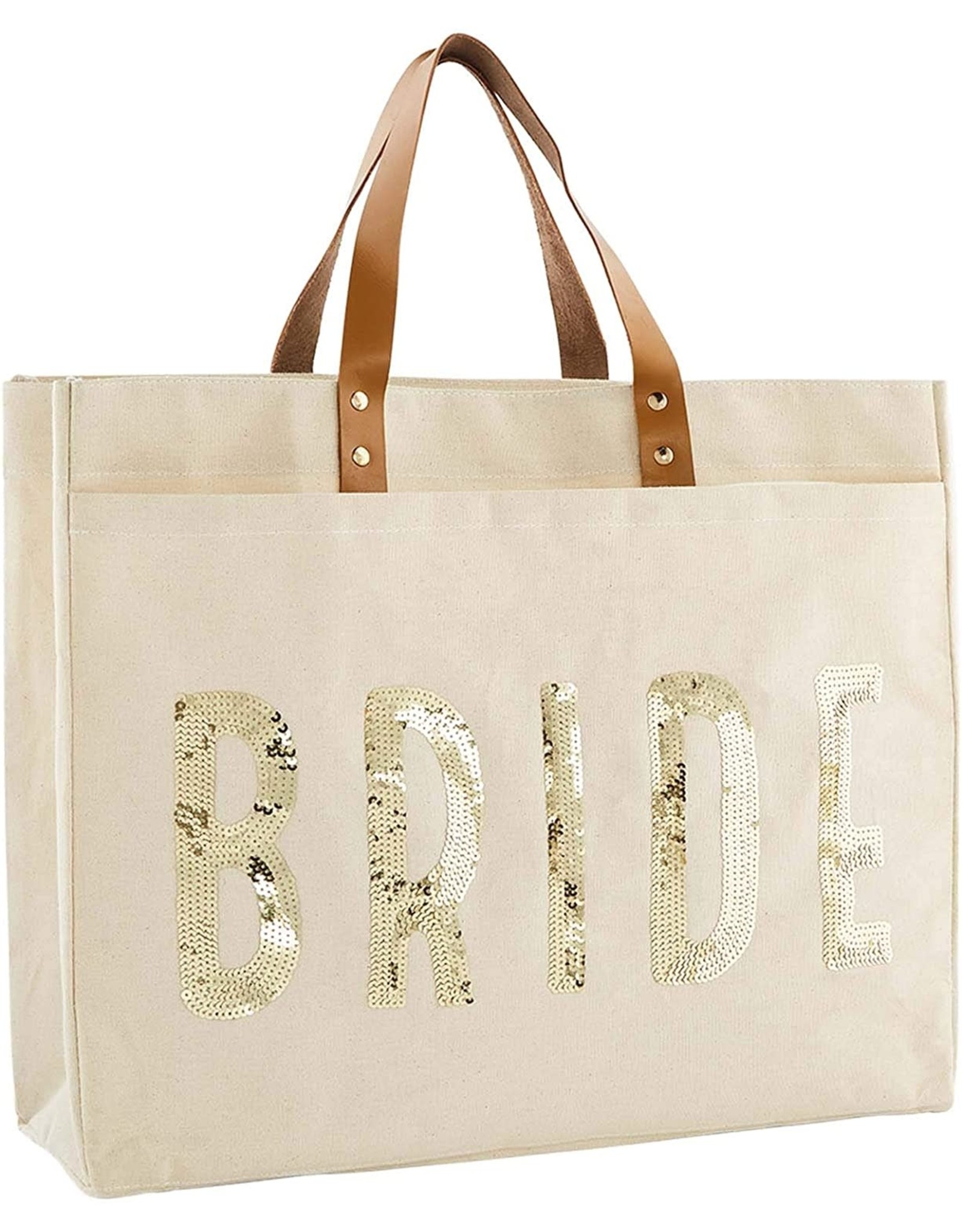 Mud Pie Bride Tote Bag 14x18