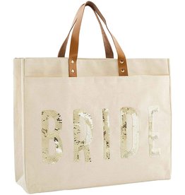 Mud Pie Bride Tote Bag 14x18