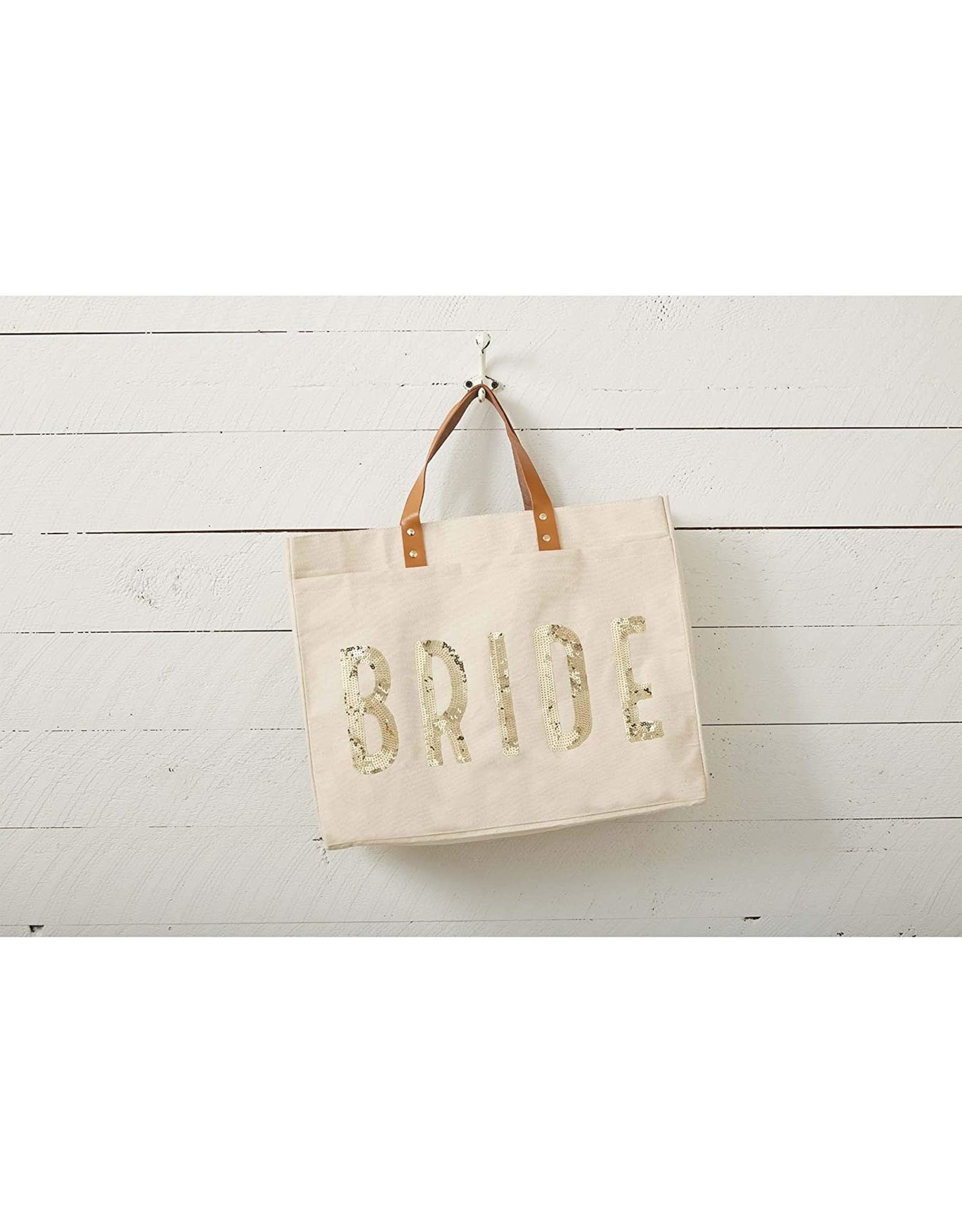 Mud Pie Bride Tote Bag 14x18