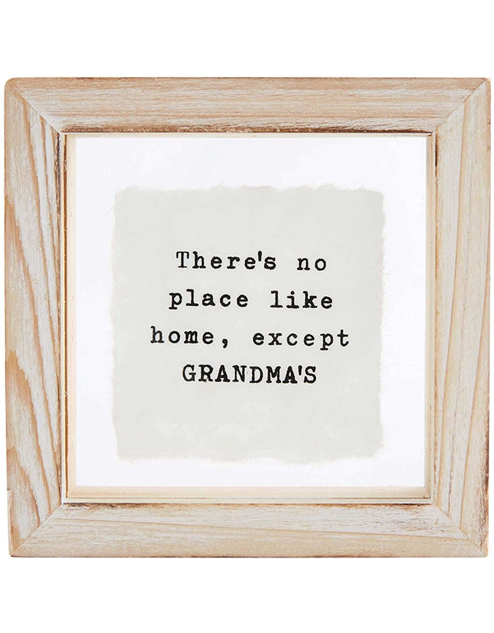 Mud Pie Pressed Glass Grandma Plaque With Sentiment