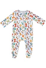 Mud Pie Alphabet Baby Sleeper Set 0-6 Months