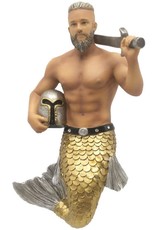 December Diamonds Swordfish Merman Ornament 7.5 Inch