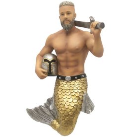 December Diamonds Swordfish Merman Ornament 7.5 Inch