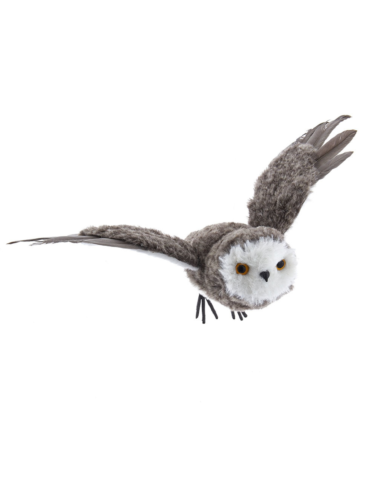 Kurt Adler Brown Flying Owl Ornament 12 Inch