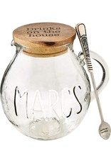 Mud Pie Margarita Pitcher With Lid And Spoon Serving Set