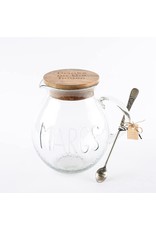 Mud Pie Margarita Pitcher With Lid And Spoon Serving Set
