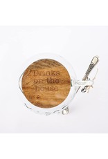Mud Pie Margarita Pitcher With Lid And Spoon Serving Set