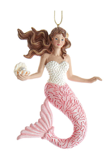 Kurt Adler Mermaid With Ocean Pattern Ornament PK