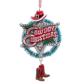 Kurt Adler Cowboy Christmas Ornament