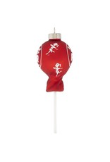 kat + annie Cherry Tootsie Roll Pop Christmas Ornament