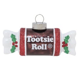 kat + annie Tootsie Roll Christmas Ornament