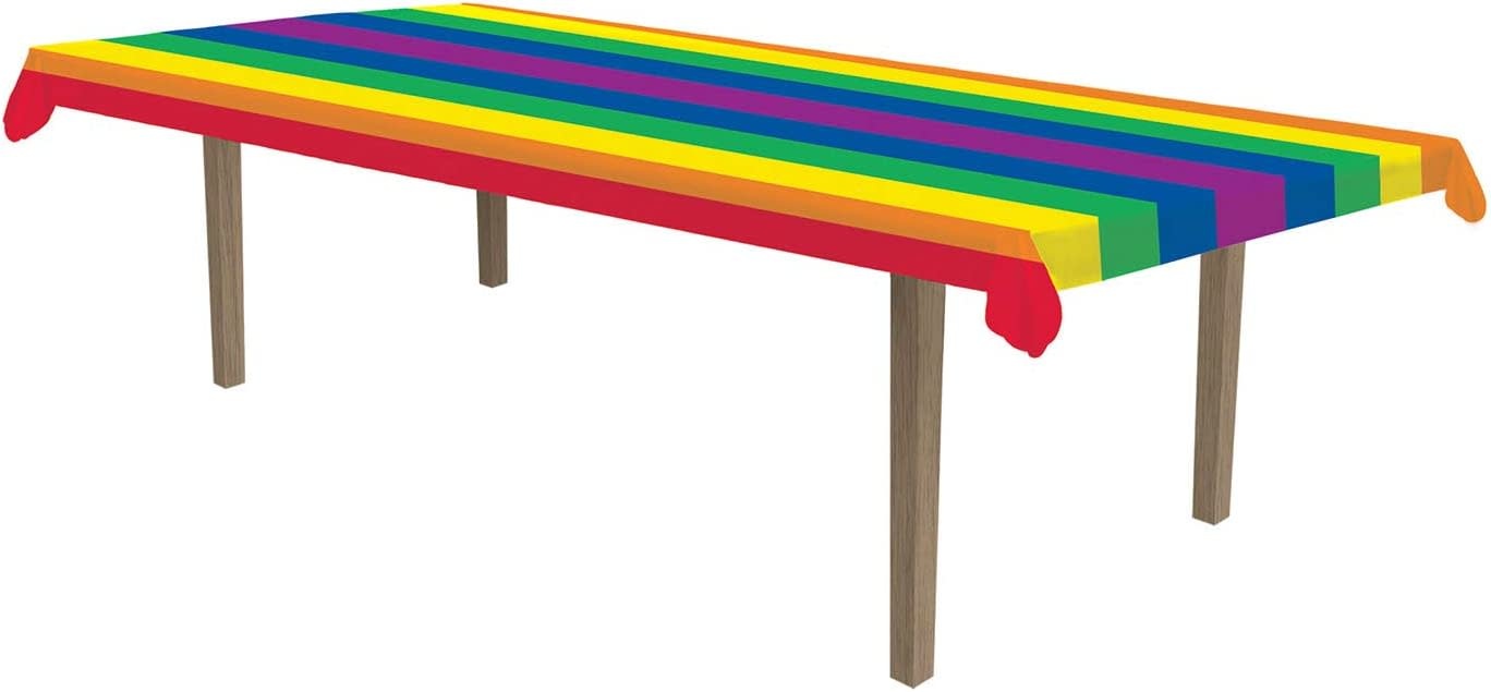 Beistle Rainbow Table Roll 40W x 100FT Digs N Gifts