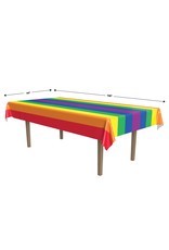 Beistle Rainbow Table Cover 54x108 Inches