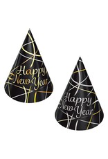 Beistle Ring in The Happy New Year Party Supplies 8pc Set For 4 People