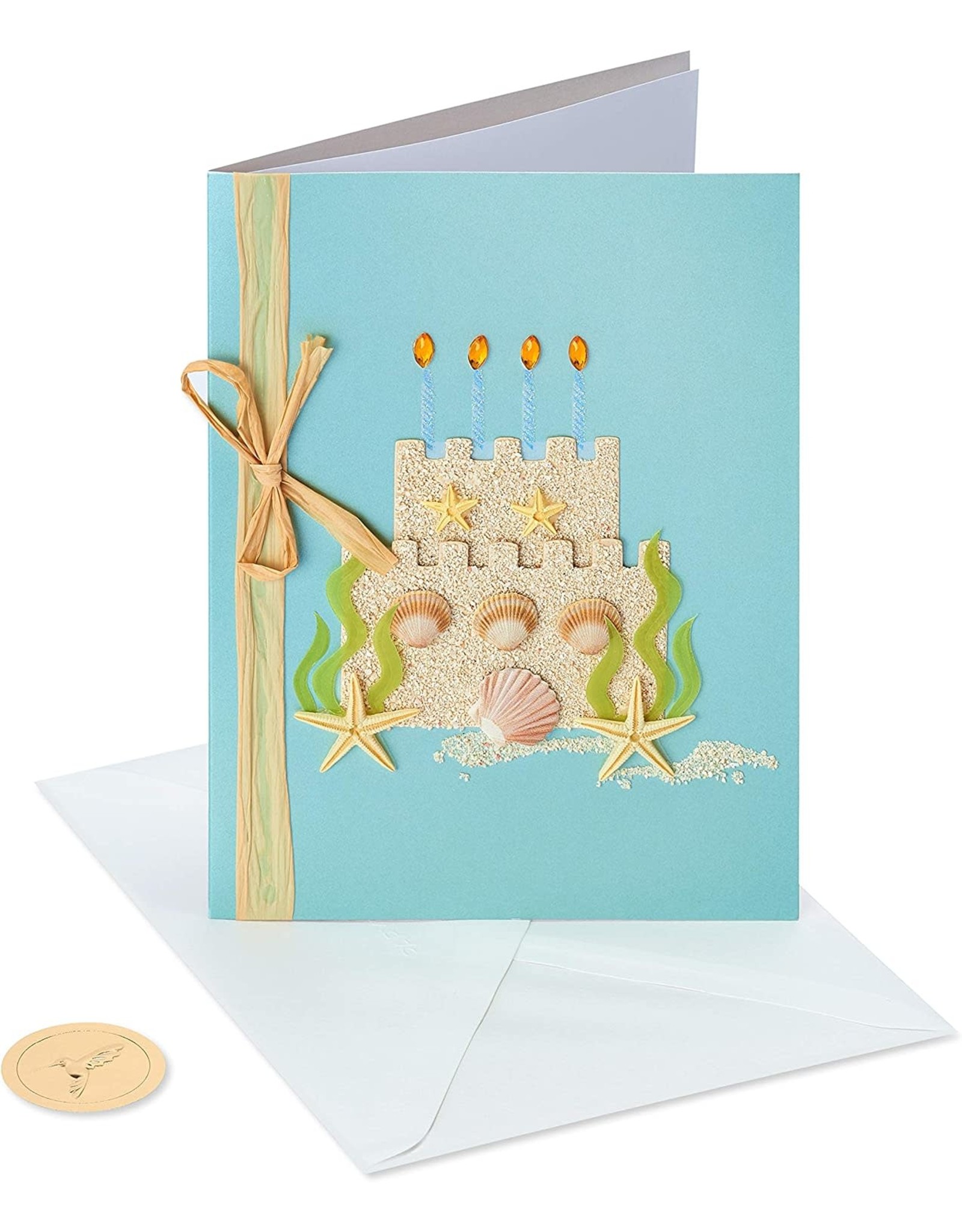 PAPYRUS® Birthday Card Sandcastle Cake Wonderful Like You