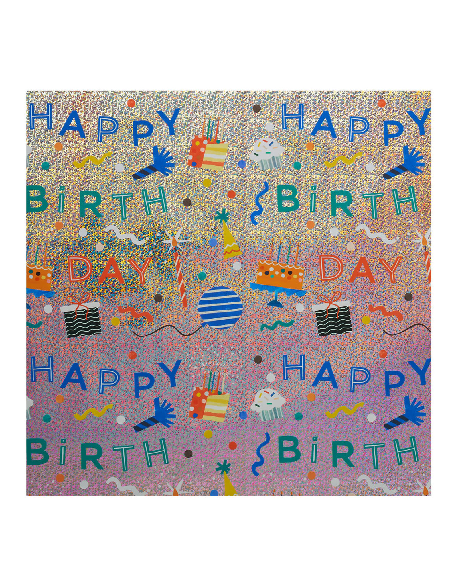 Biglietto Di Auguri Papyrus Compleanno Con Palloncino E Tassello, 17,8x12,7 Cm, Busta E Sigillo Inclusi, Messaggio 'Hooray!'