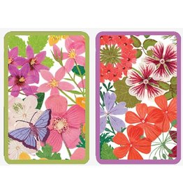 Caspari Playing Cards 2 Decks Of Halsted Floral