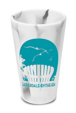 SiliPINT Silicone Pint Glass Lauderdale-By-The-Sea 16oz Marble