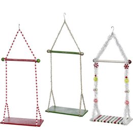 Mark Roberts Fairies Elf Double Swing Sets Medium 13x24 Set 3 Assorted
