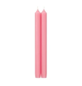 Caspari Crown Candles Tapers 10 inch 2pk Cherry Blossom