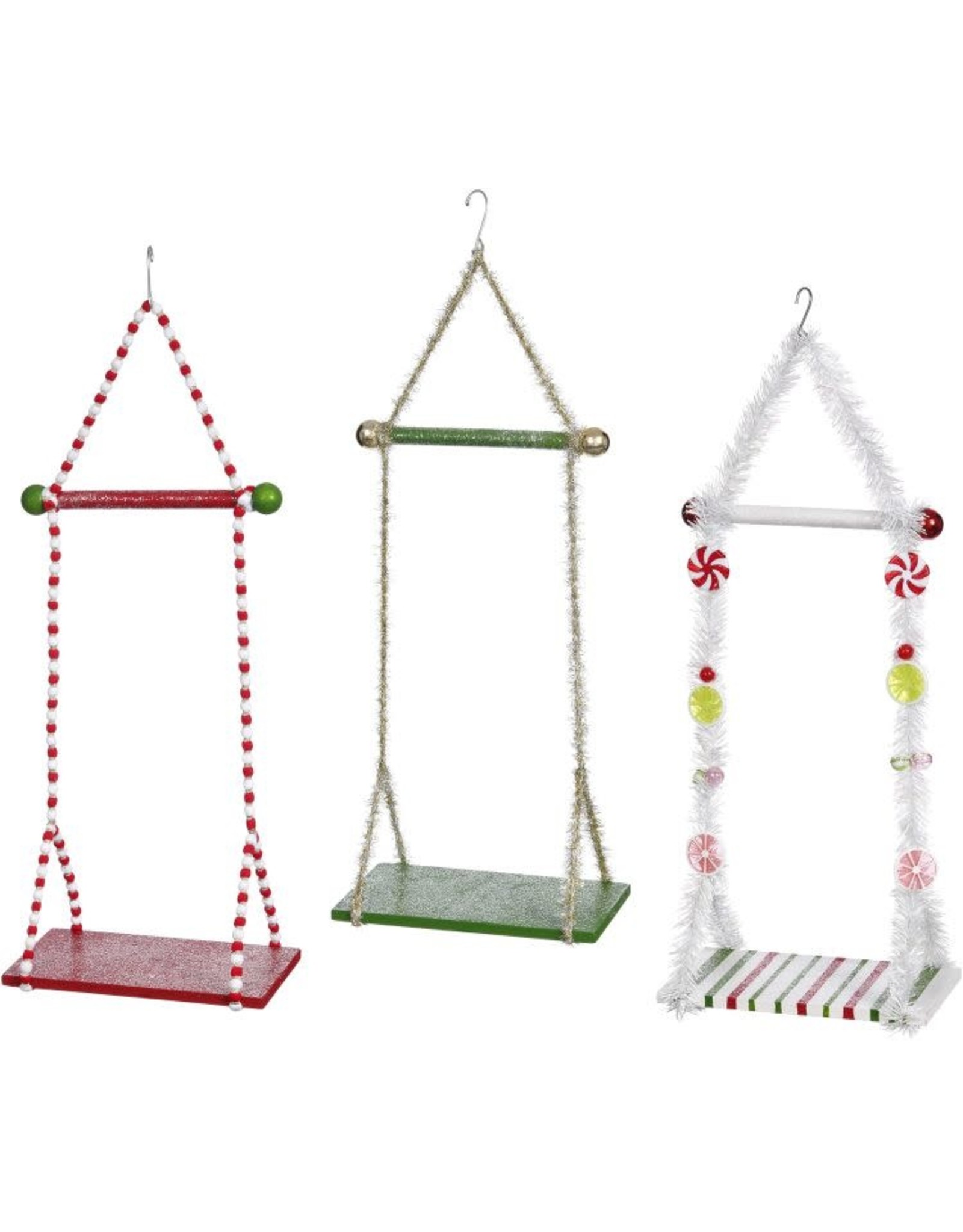 Mark Roberts Fairies Efl Double Swing Sets Small 10x24 Set 3 Assorted