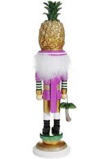 Kurt Adler Hollywood Nutcrackers Pineapple Hat Nutcracker 19.5 Inch