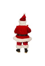 Kurt Adler Hershey's™ Santa With Basket Of Candy Bars 15H Table-piece