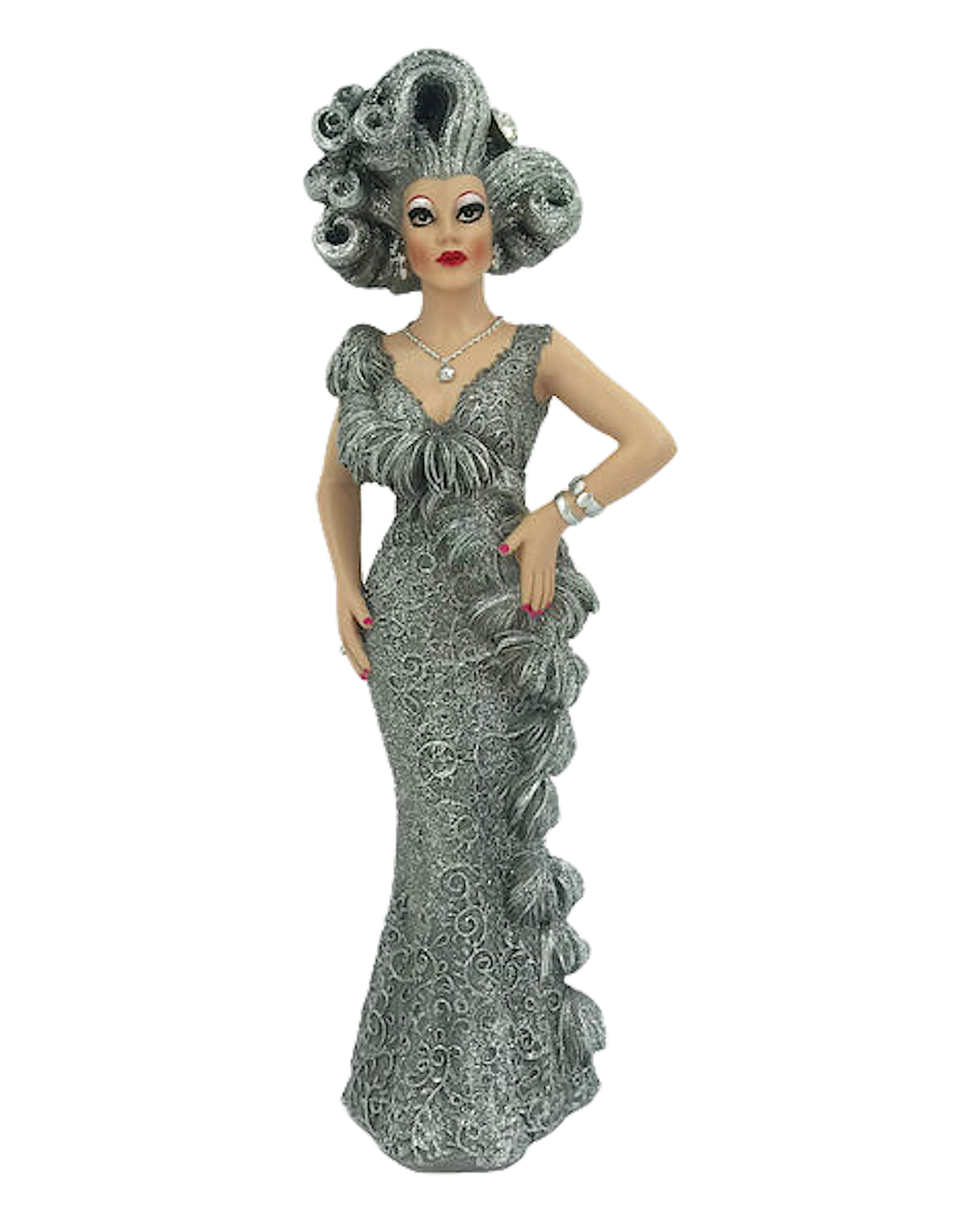 December Diamonds Lady Di Amond What A Drag Queen Ornament 8 Inch