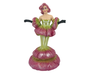 December Diamonds Flora Vie En Rose What A Drag Queen Ornament 8 Inch -  Digs N Gifts