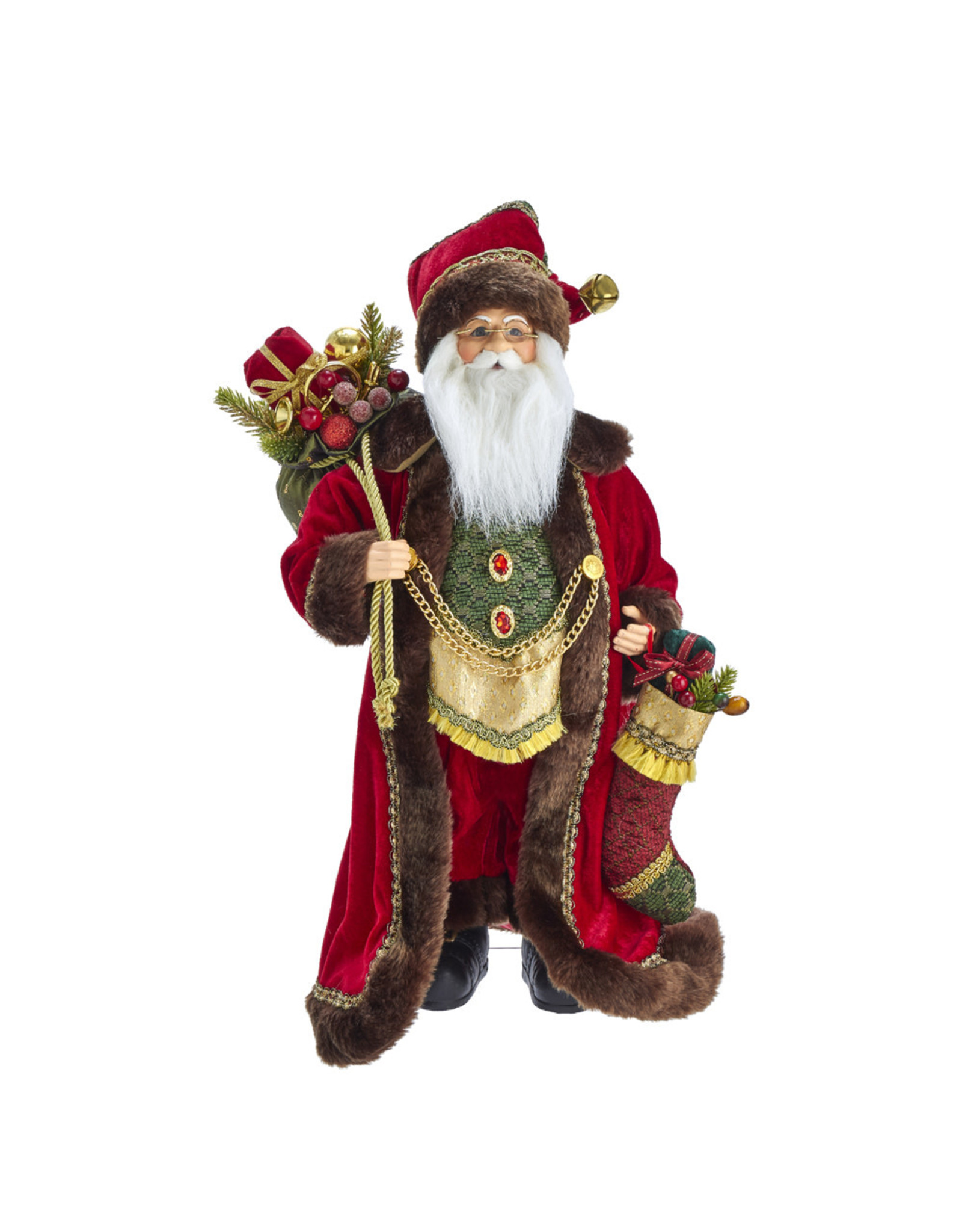 Kurt Adler Santa's KSA Kringles Elegant Santa 18 inch
