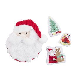 Mud Pie Kids Gifts Christmas Santa Puppet Book