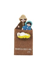 Mud Pie Kids Gifts Christmas Nativity Finger Puppets