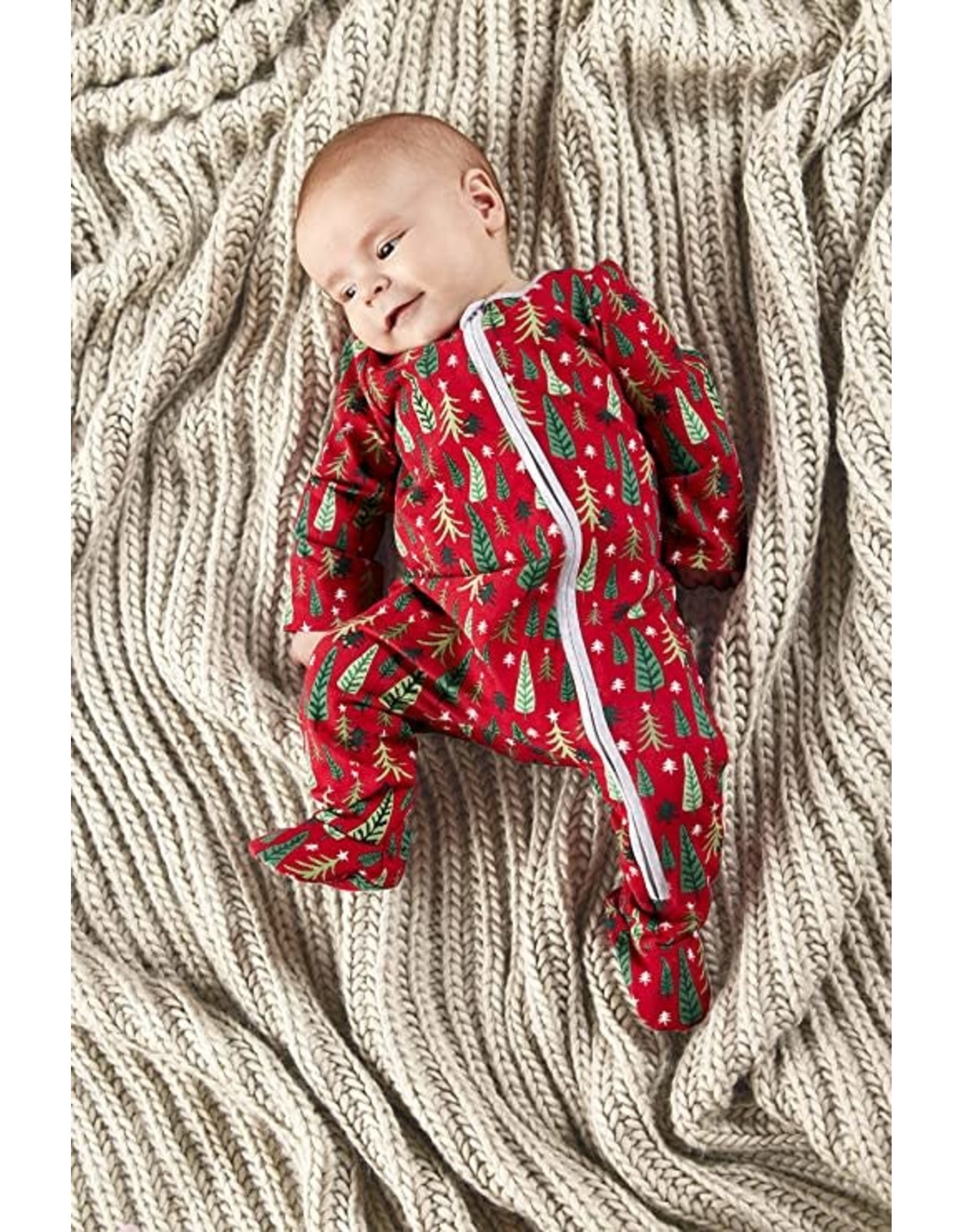 Mud Pie Christmas Sleepwear Family Pajamas Sleeper Baby 6-9 Months