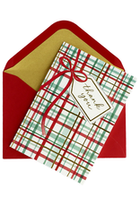 PAPYRUS® Boxed Christmas Thank You Cards 12pk On Plaid