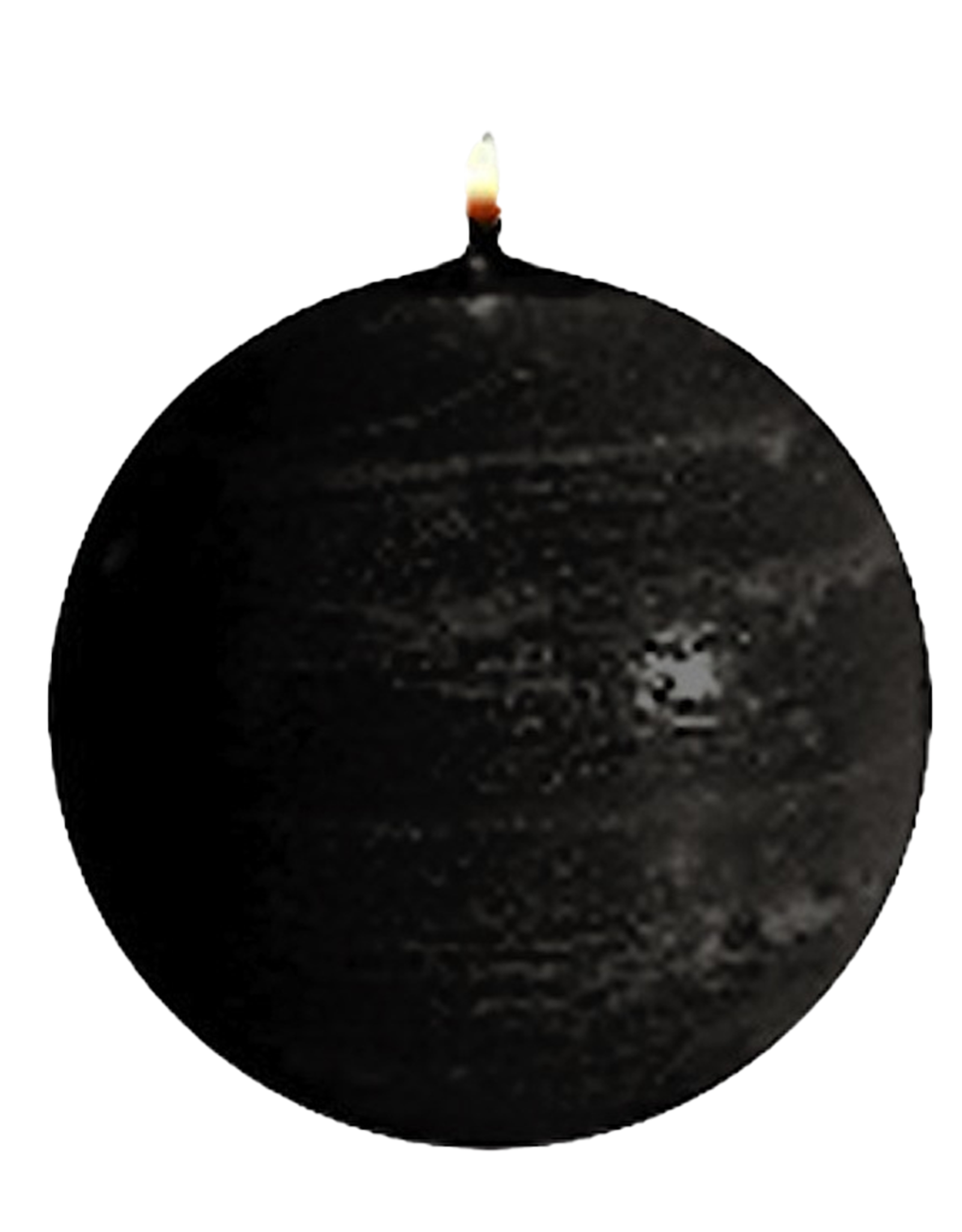 Park Avenue Candles Textured Ball Sphere Candle Black 3Dia