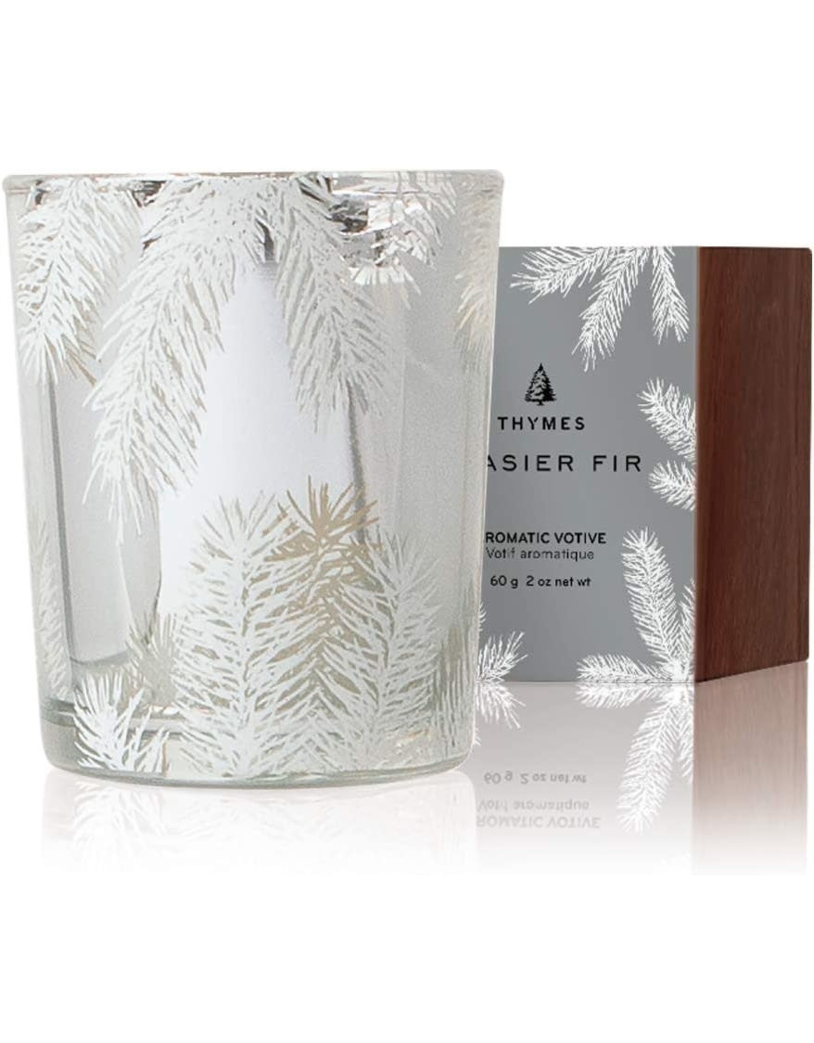 Thymes Frasier Fir Statement Pine Needle Candle 2 Oz - Digs N Gifts
