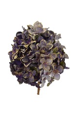 David Christophers Faux Dried Gilded Hydrangea Lilac 22”