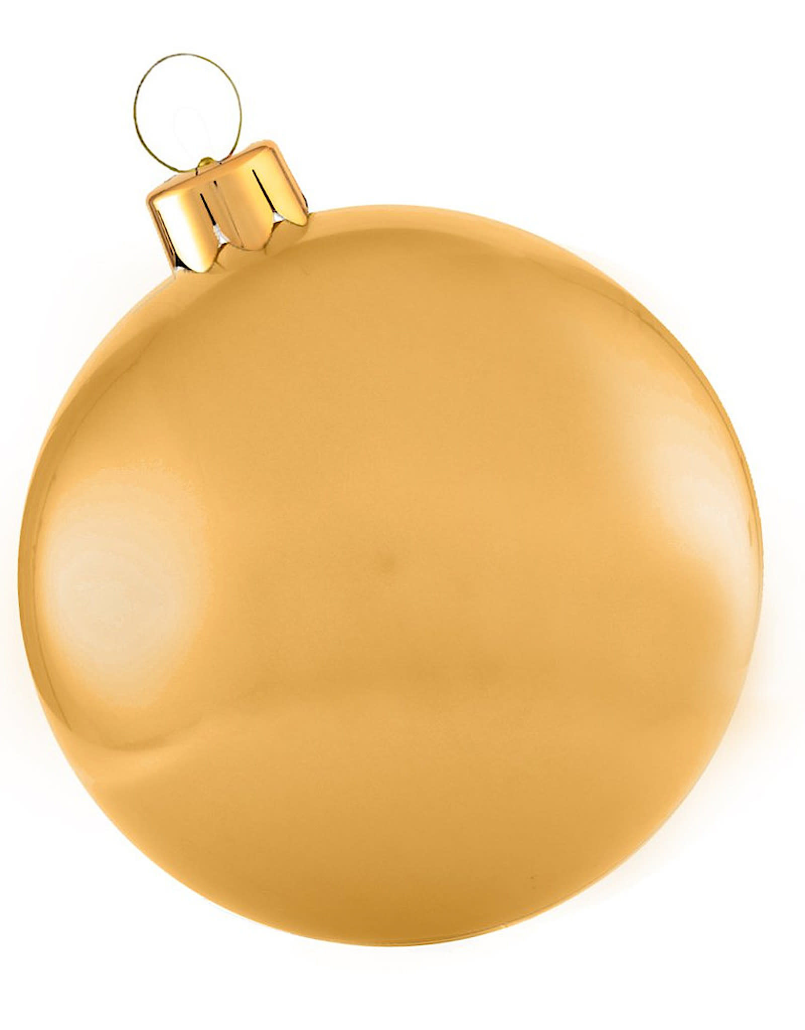 Holiball 30" Vintage Gold Holiball Inflatable Ornament