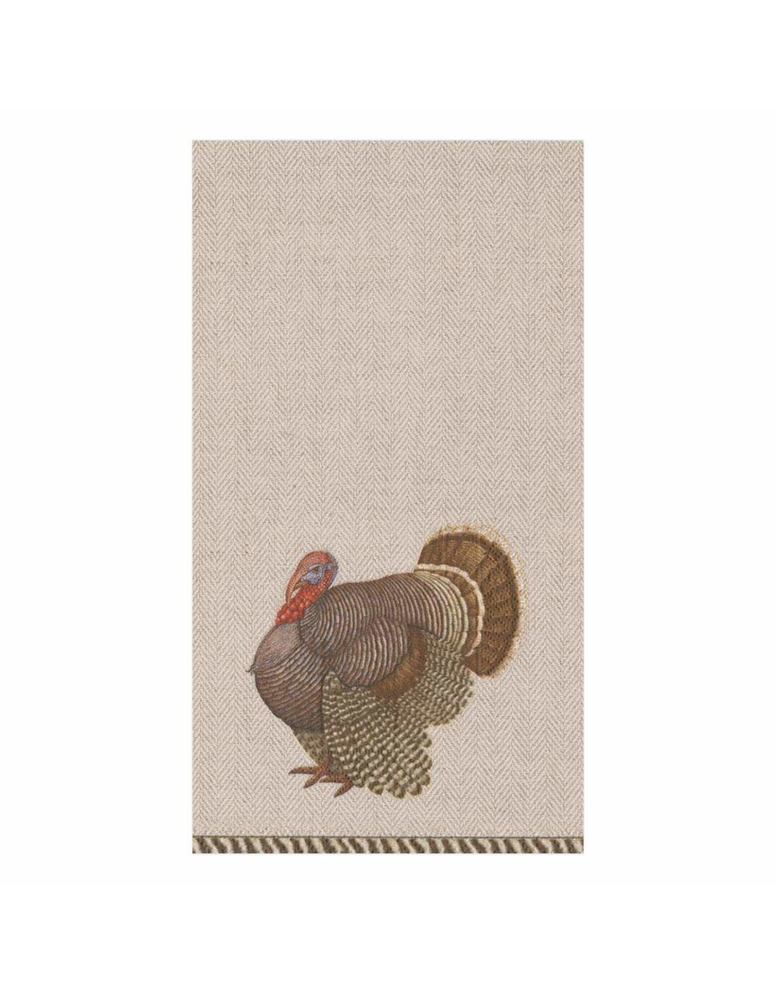 Caspari Fall Thanksgiving Paper Guest Towel Napkins 15pk Thomas Turkey