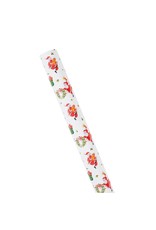 Caspari Christmas Gift Wrapping Paper 8ft Roll Dancing Santas