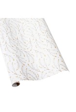 Caspari Christmas Gift Wrapping Paper 8ft Roll Berry Branches