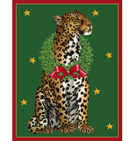 Caspari Wild Christmas Gift Enclosure Cards 4pk