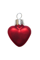 Kurt Adler Mini Red Hearts Ornaments Petite Treasures 20 Pack